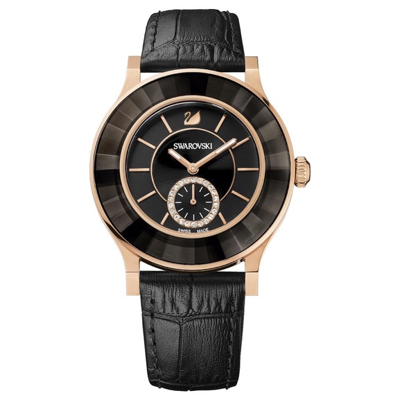 Swarvorski Black Octea Watch 30M